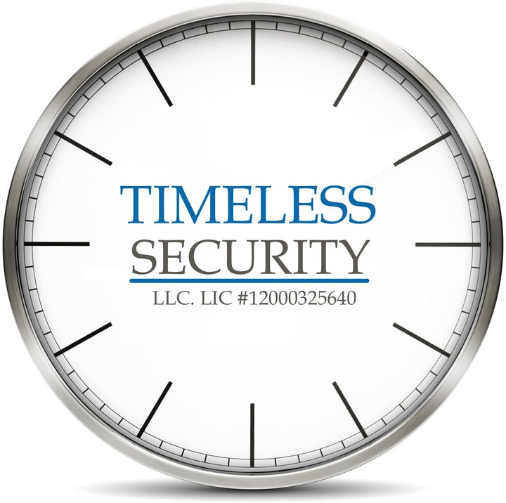 Timeless Security LLC clock logo